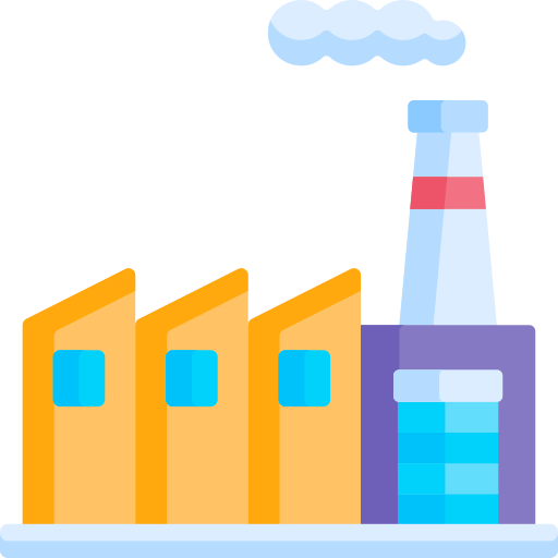 Manufacturing sector icon